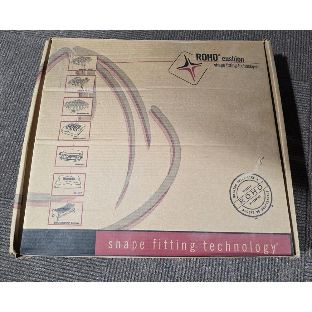 ROHO Quad Select Cushion QS1011C - Pump & Has Original  Box